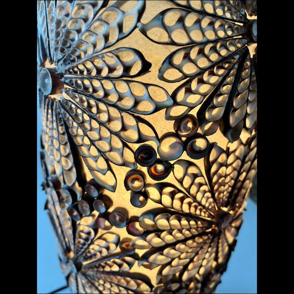 Unique Auger Sea Shell Lamp, 24” High, Only $59 for this beauty! - Picture 6 of 8